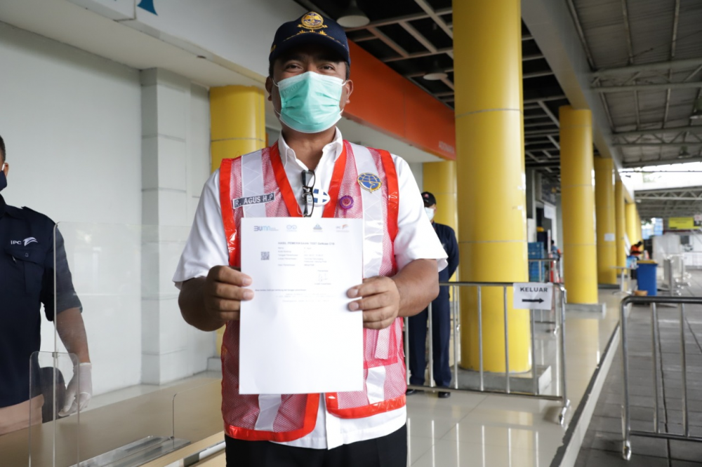 KEMENTERIAN PERHUBUNGAN GUNAKAN GENOSE C19 SEBAGAI SALAH SATU PERSYARATAN PERJALANAN DI MODA TRANSPORTASI LAUT