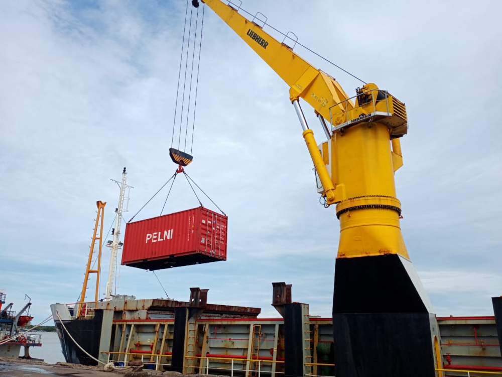 AKSELERASI TOL LAUT TRAYEK T-19 MERAMAIKAN JALUR NIAGA SELATAN PAPUA