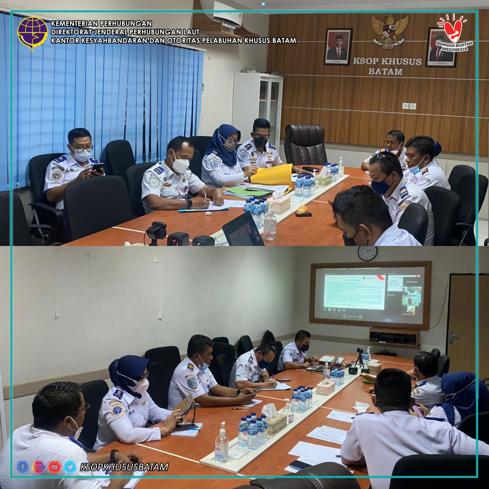 Rapat Koordinasi Dalam Rangka Mewujudkan Keselamatan Berlayar dan Kelancaran Lalu Lintas Kapal