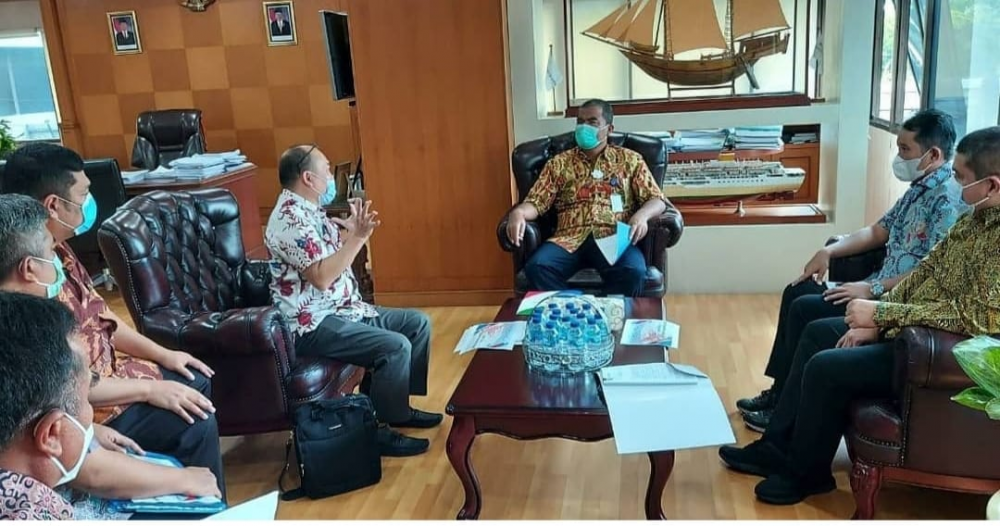 Rapat Koordinasi Percepatan Rencana Uji Coba Pengoperasian Fase 2 dan Penyampaian Hasil Reviu Sementara Addendum III Perjanjian Konsesi TPK Belawan Fase 2