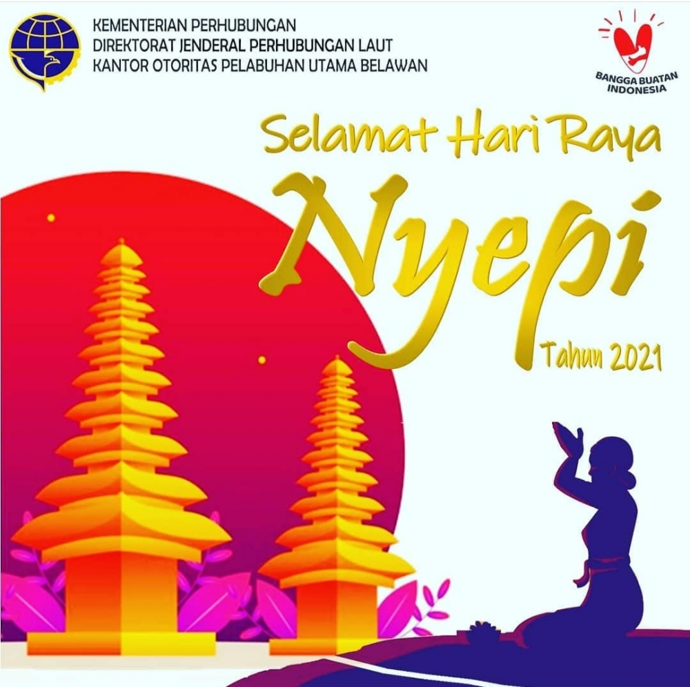 "Selamat Hari Raya Nyepi Tahun Baru Caka 1943"