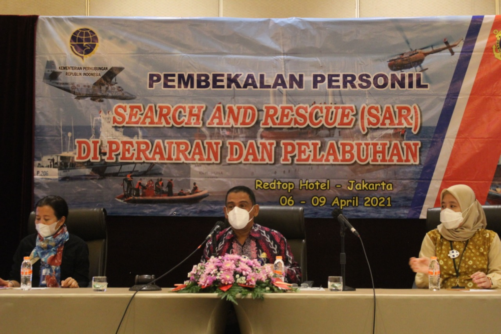 KESIAPAN OPERASI SAR DI LAUT, KEMENHUB TINGKATKAN KOMPETENSI PERSONIL PENJAGA LAUT DAN PANTAI