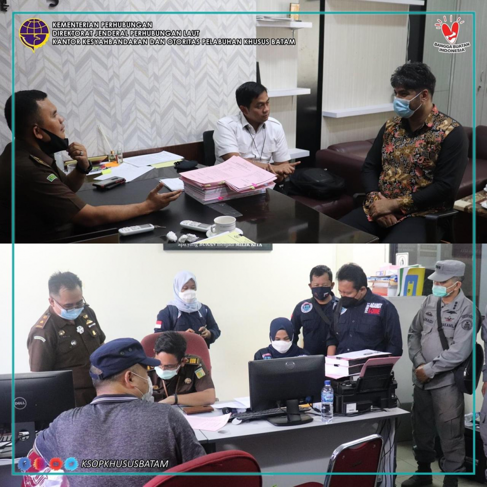 Penyelesaian Hukum kapal MT Horse dan MT Freya oleh tim Penyidik Pegawai Negeri Sipil (PPNS) Ditjen Hubla