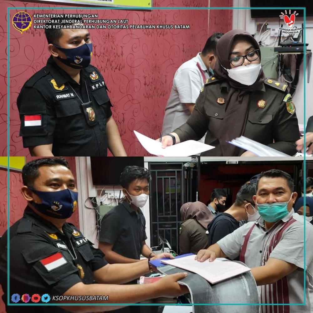 Penyelesaian Hukum kapal MT Horse dan MT Freya oleh tim Penyidik Pegawai Negeri Sipil (PPNS) Ditjen Hubla