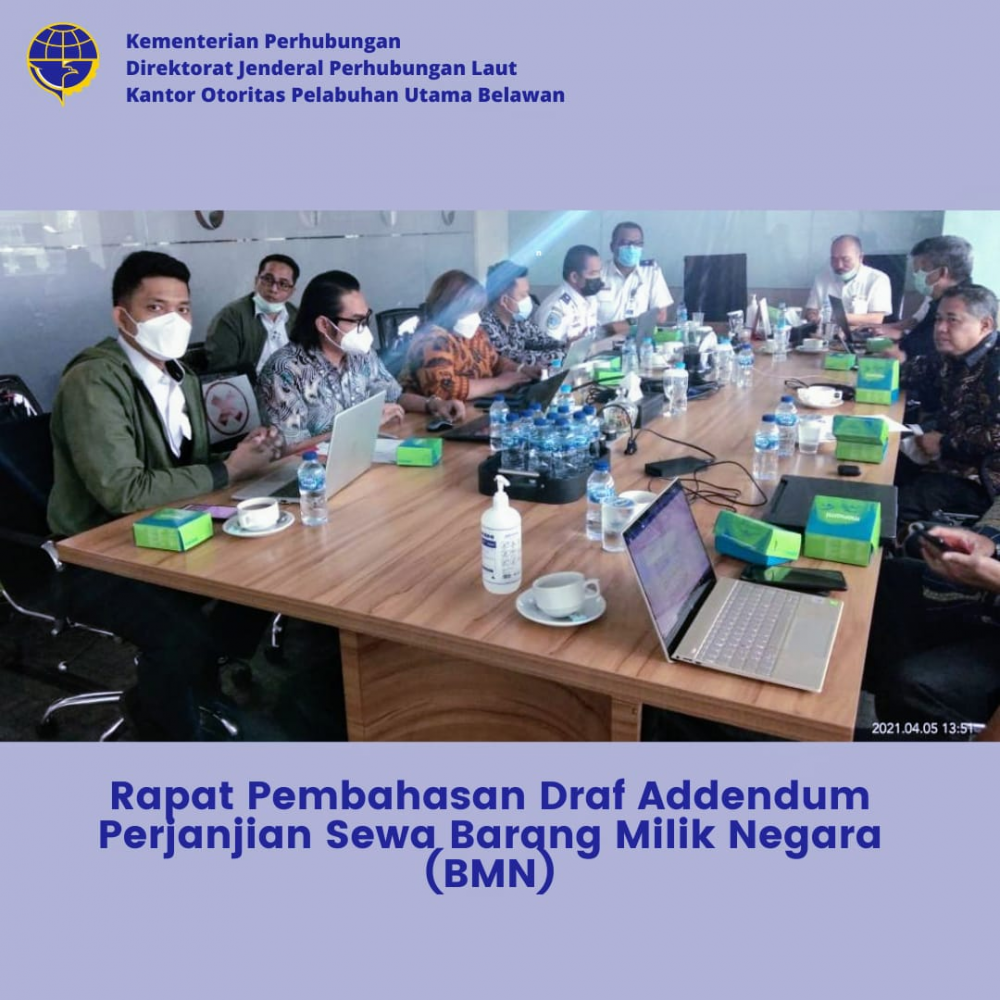 Rapat Pembahasan Draft Addendum Perjanjian Sewa Barang Milik Negara (BMN)
