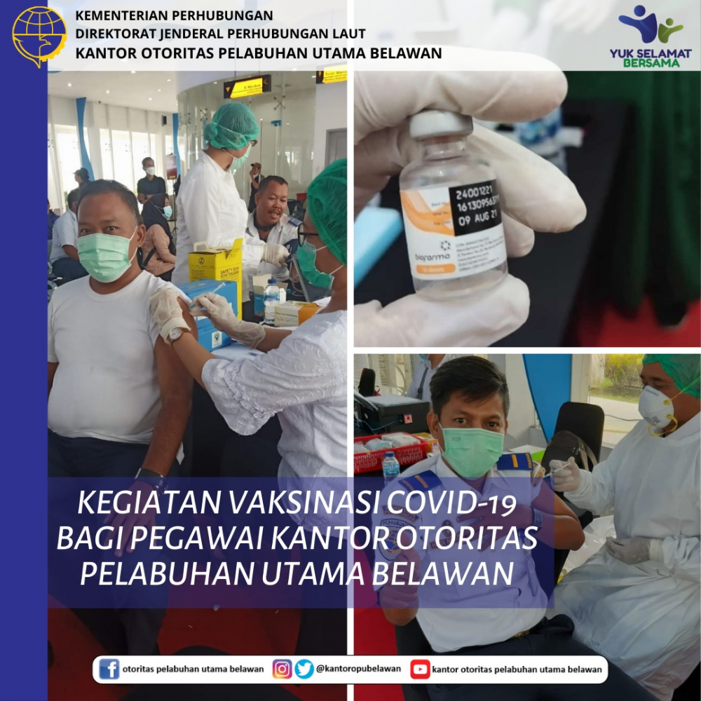 Pelaksanaan Vaksinasi Covid-19 Tahap 1