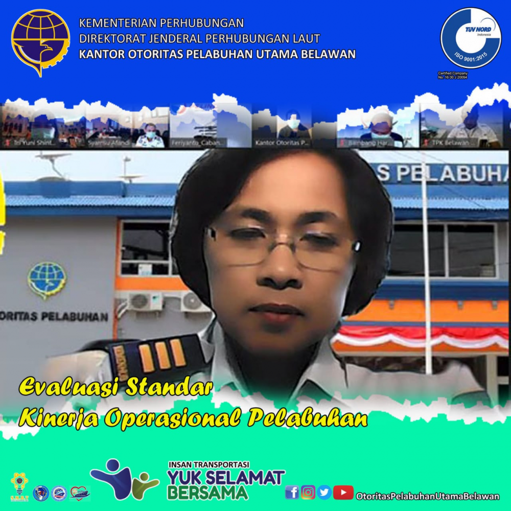 Rapat Evaluasi Standar Kinerja Operasional Pelabuhan Belawan