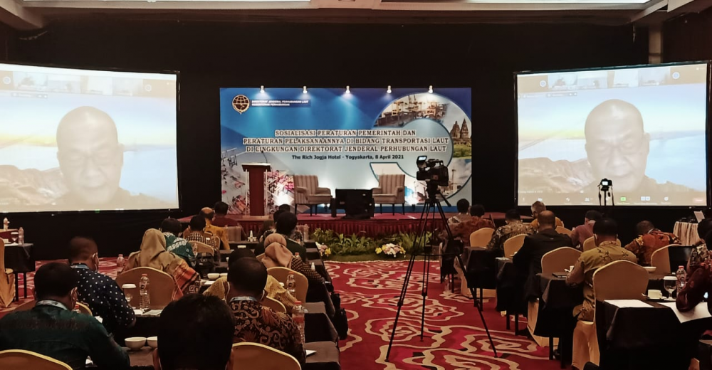KEMENHUB KEMBALI SOSIALISASIKAN PERATURAN PEMERINTAH PELAKSANAAN UU CIPTA KERJA BIDANG PELAYARAN DI YOGYAKARTA