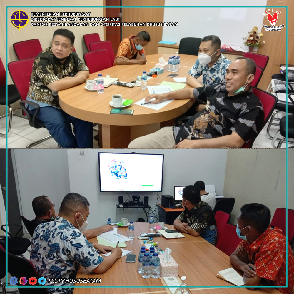 Rapat Koordinasi Pengendalian Transportasi Laut Masa Idul Fitri 1442 H