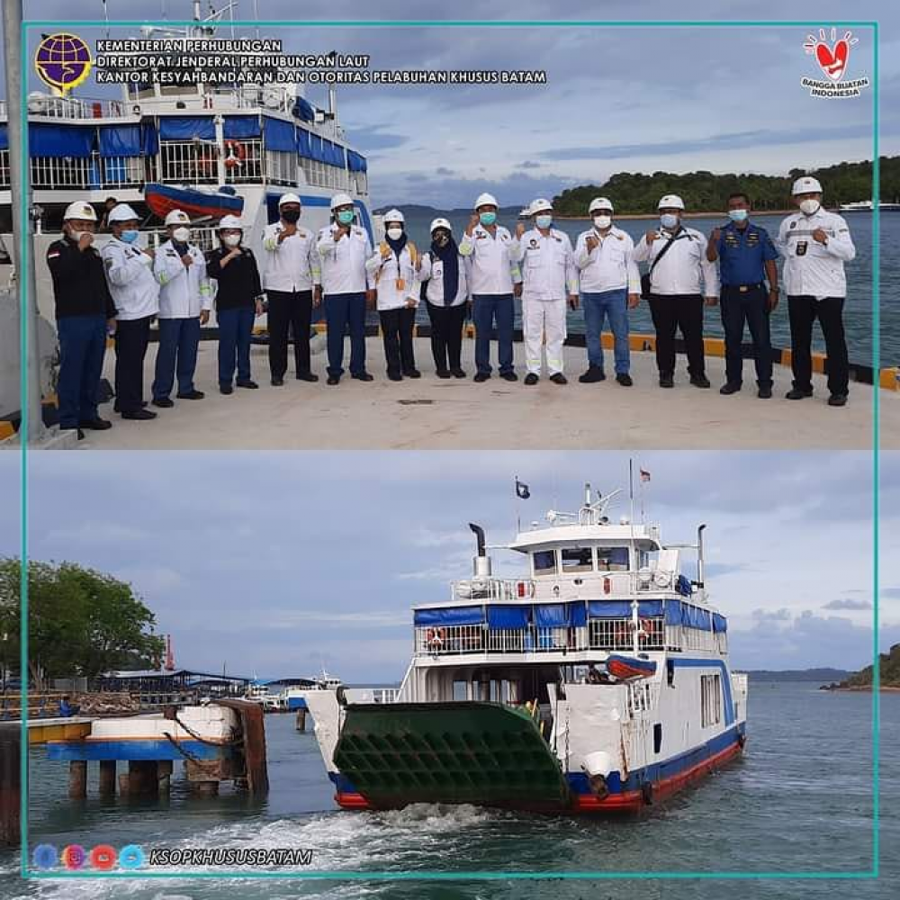 Kegiatan Inspeksi Keselamatan (Uji Petik) Kapal Penumpang Pelabuhan Domestik Sekupang, Pelabuhan Ro-Ro ASDP Punggur, dan Pelabuhan Internasional Batam Center