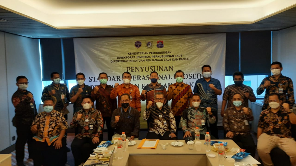 TINGKATKAN KESELAMATAN DAN KEAMANAN PELAYARAN, KEMENHUB BAHAS SOP PEMERIKSAAN KECELAKAAN KAPAL