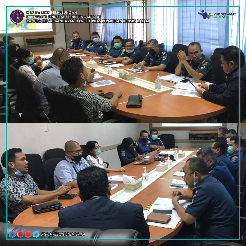 Rapat Pembahasan Perairan Wajib Pandu dalam Sistem INAPORTNET