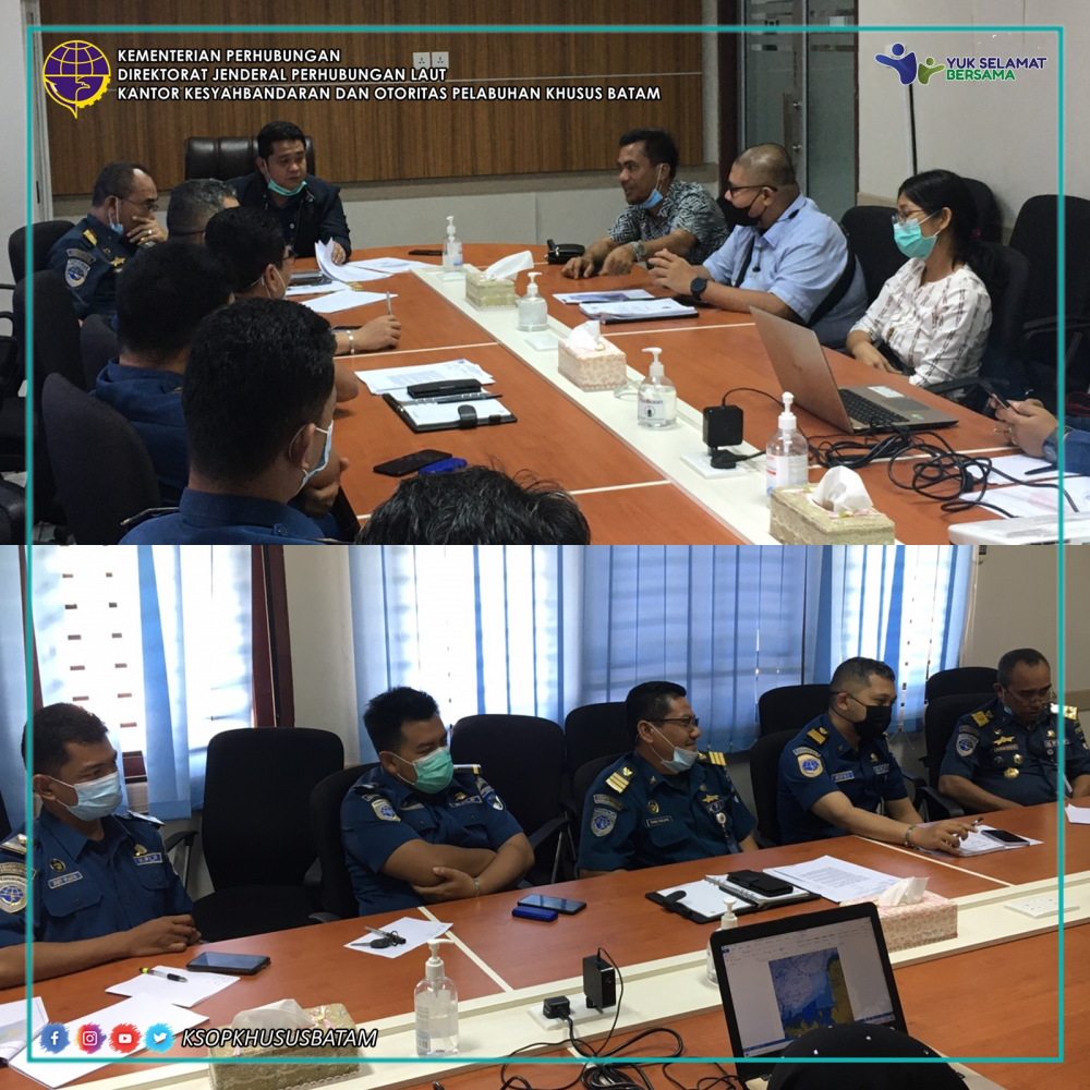Rapat Pembahasan Perairan Wajib Pandu dalam Sistem INAPORTNET