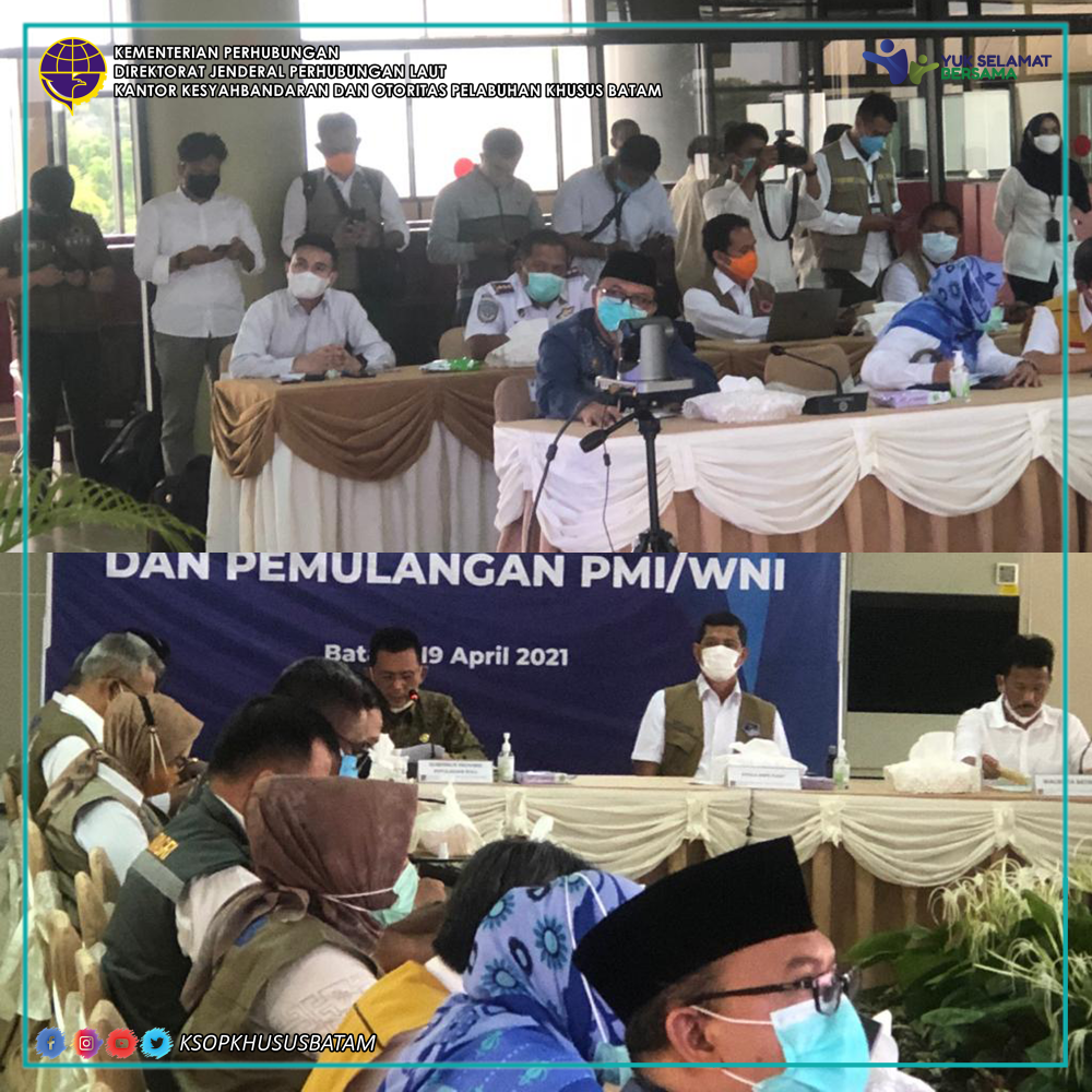 Undangan Kunjungan Kerja Kepala BNPB Tentang Penanganan covid-19 dan Pemulangan PMI/WNI di Kota Batam