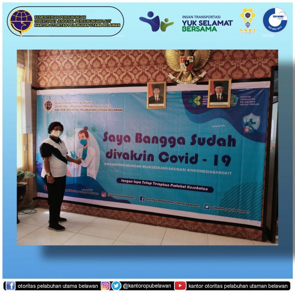 “Pelaksanaan Vaksinasi Covid-19 Tahap 1”
