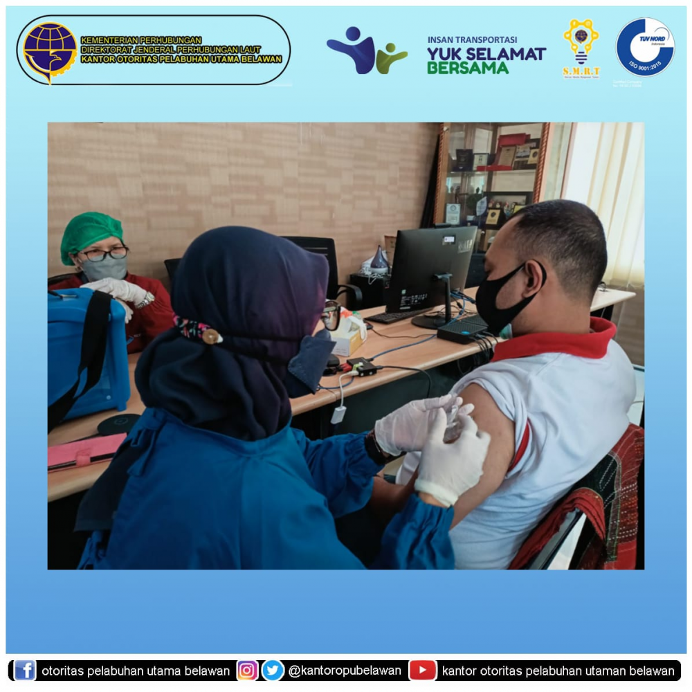 “Pelaksanaan Vaksinasi Covid-19 Tahap 1”