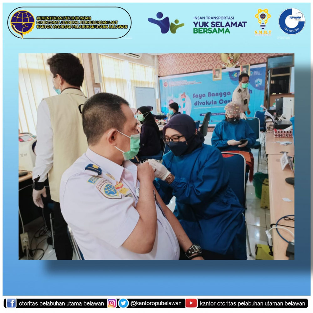 “Pelaksanaan Vaksinasi Covid-19 Tahap 1”