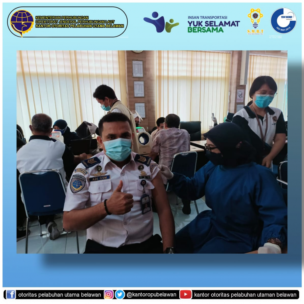 “Pelaksanaan Vaksinasi Covid-19 Tahap 1”