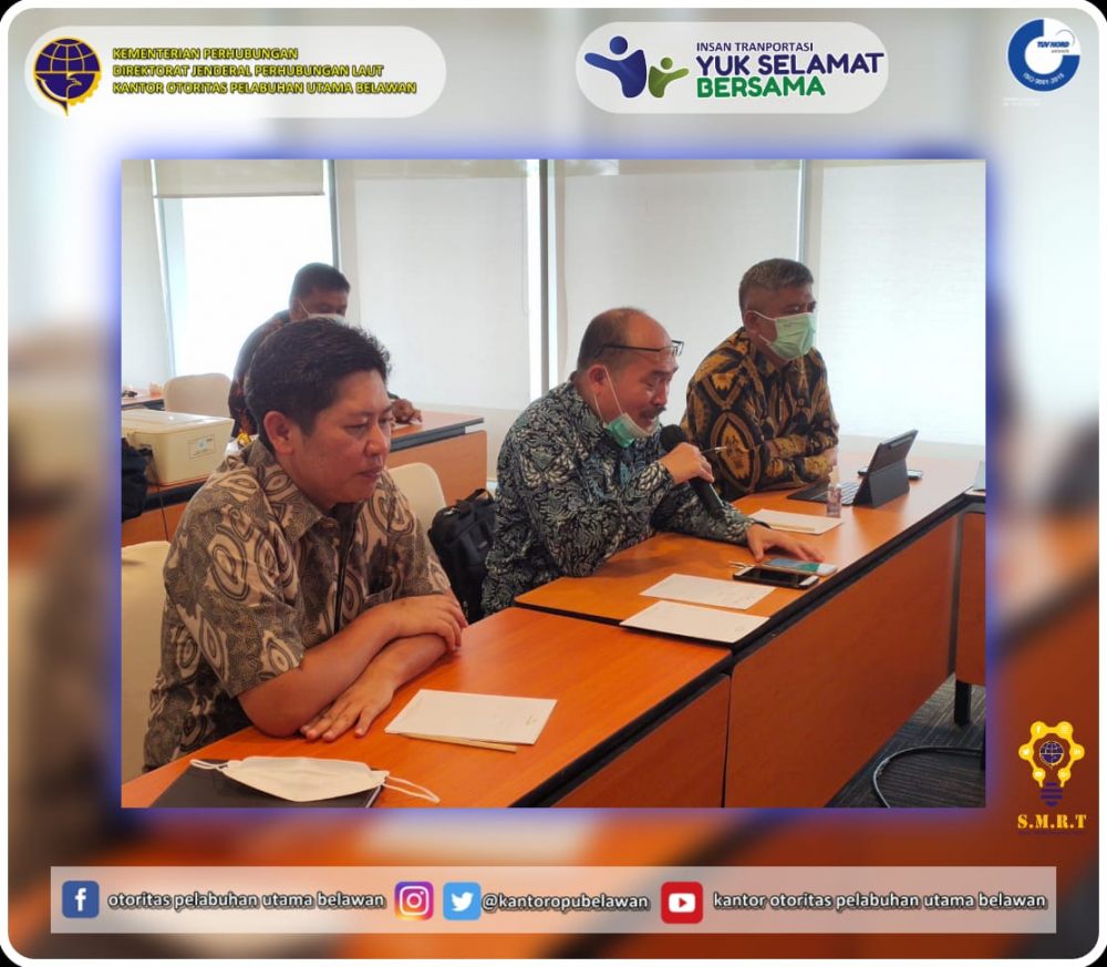 "Pembahasan Final Draft Addendum III Perjanjian Konsesi Pengusahaan TPK Belawan Fase 2"