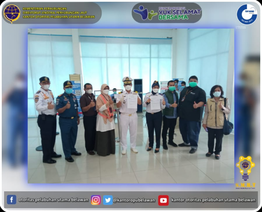 “UJI COBA GENOSE C19 DI TERMINAL PENUMPANG BANDAR DELI”