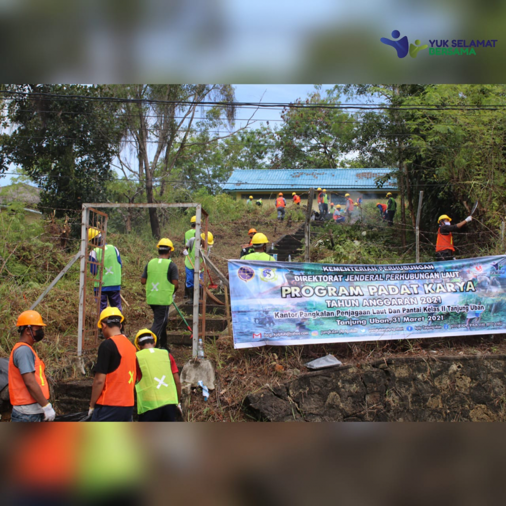 PROGRAM PADAT KARYA TAHUN 2021 KANTOR PANGKALAN PLP KELAS II TANJUNG UBAN