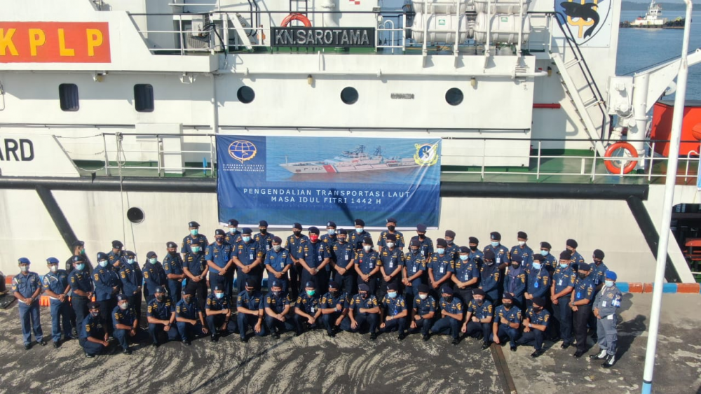 PANGKALAN PLP TANJUNG UBAN SIAP SIAGA JAGA KESELAMATAN DAN KEAMANAN PELAYARAN JELANG HARI RAYA IDUL FITRI 1442 H