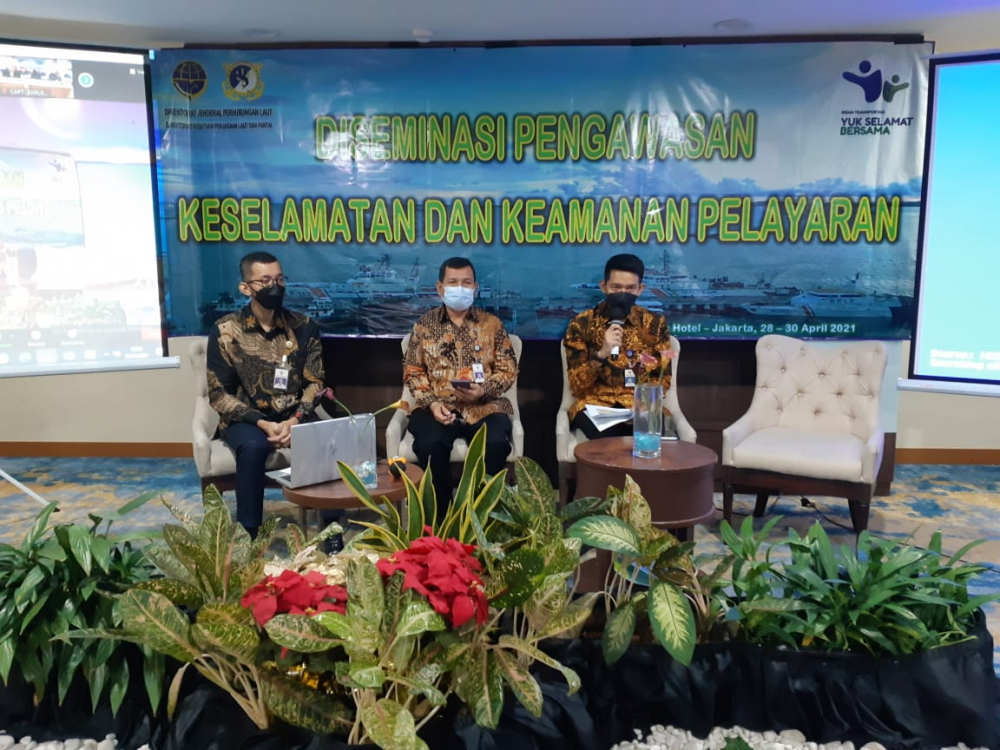 KPLP PERKUAT SDM BIDANG KESELAMATAN DAN KEAMANAN PELAYARAN MELALUI DISEMINASI