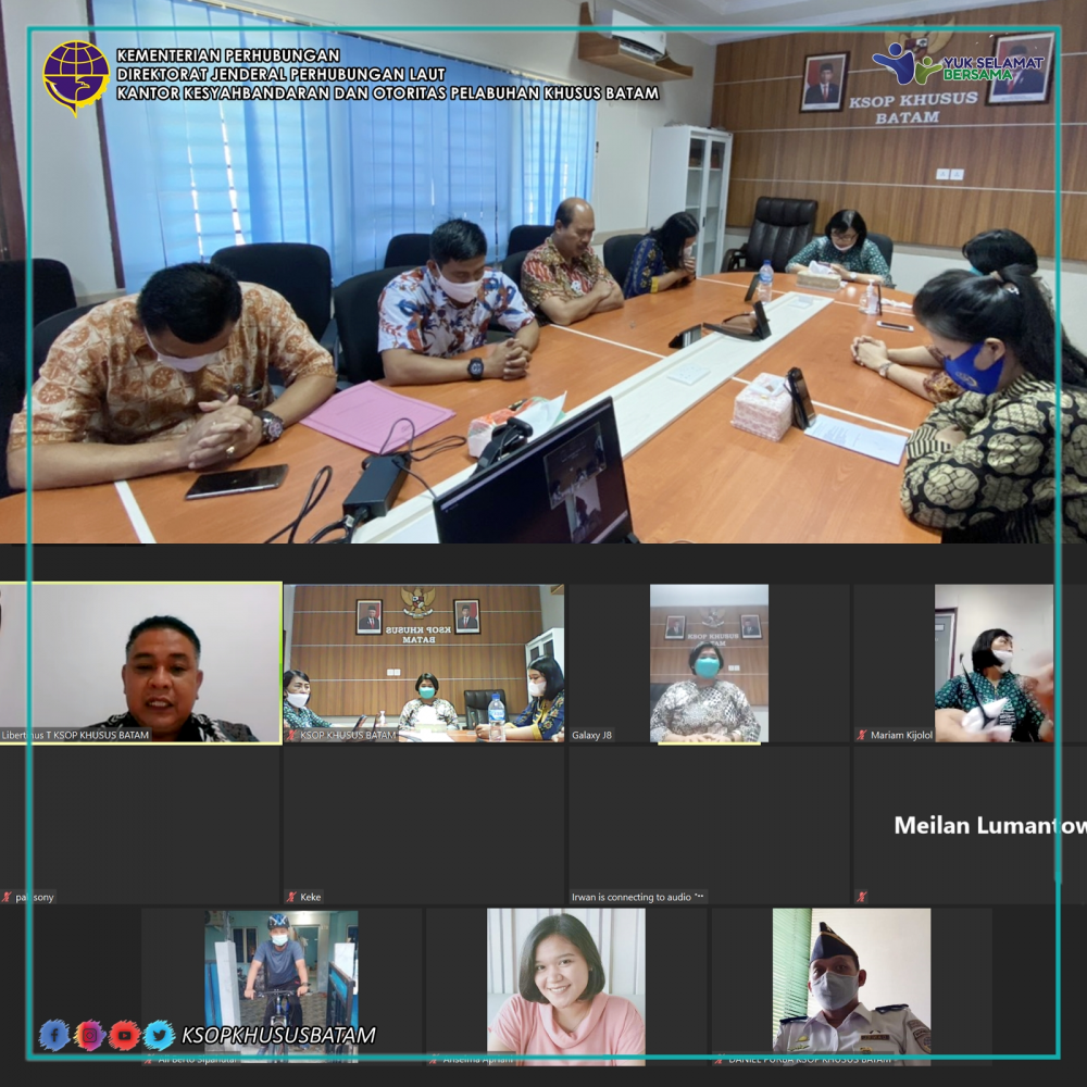Kegiatan Siraman Rohani Kantor KSOP Khusus Batam