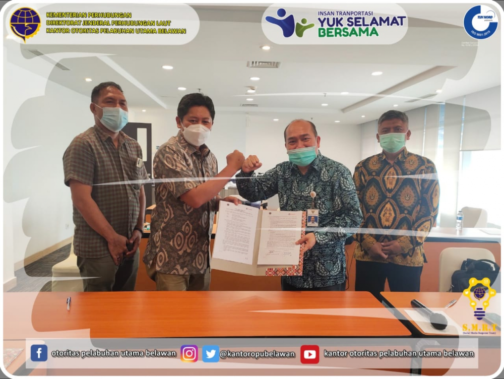 "Penandatanganan Berita Acara Kesepakatan Addendum III Perjanjian Konsesi Pengusahaan Terminal Petikemas Belawan Fase 2"