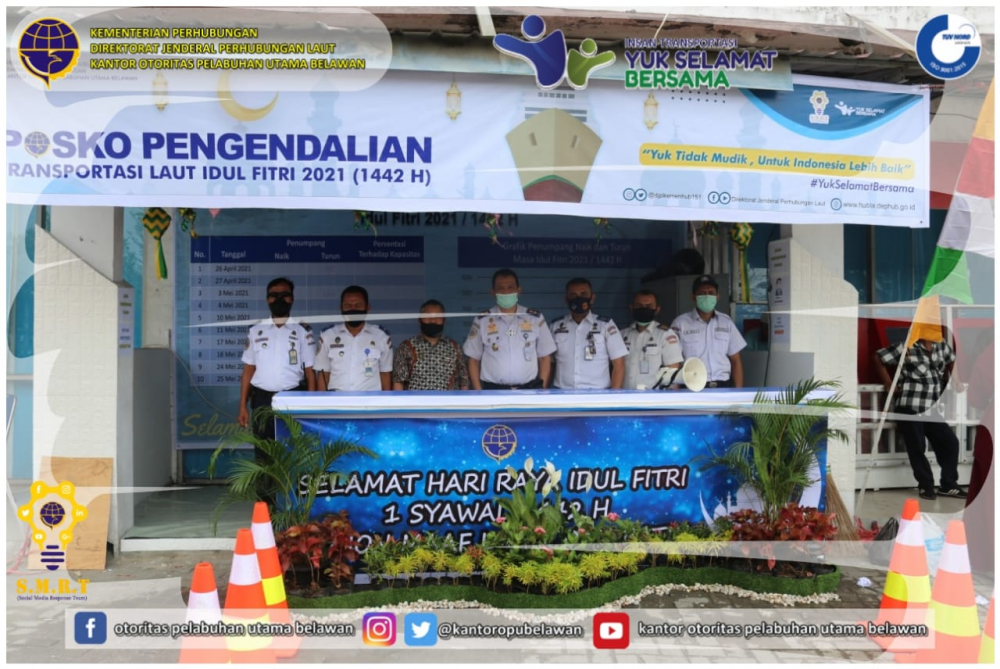 "Keberangkatan Kapal KM.Kelud di Pelabuhan Belawan"