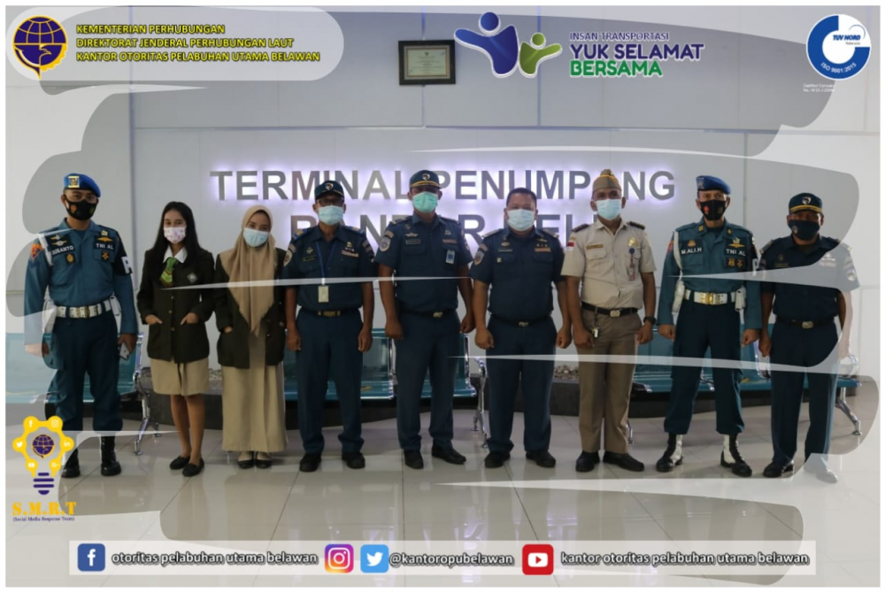 "Keberangkatan Kapal KM.Kelud di Pelabuhan Belawan"
