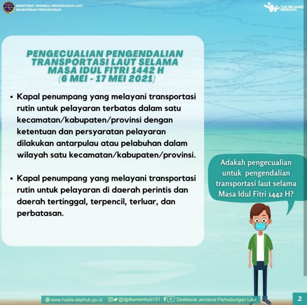 Pengendalian Transportasi Laut Berdasarkan Peraturan Menteri Perhubungan PM. 13 Tahun 2021”