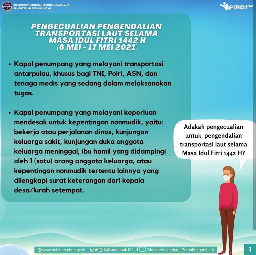 Pengendalian Transportasi Laut Berdasarkan Peraturan Menteri Perhubungan PM. 13 Tahun 2021”