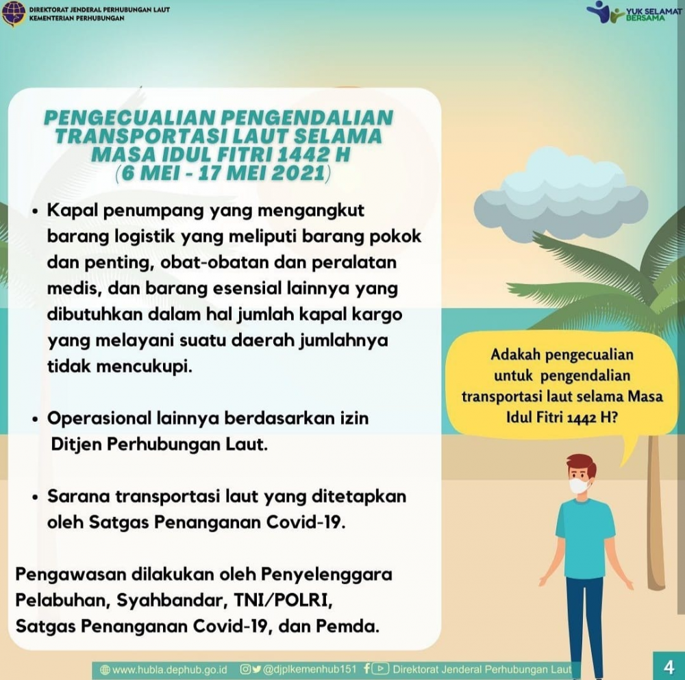 Pengendalian Transportasi Laut Berdasarkan Peraturan Menteri Perhubungan PM. 13 Tahun 2021”