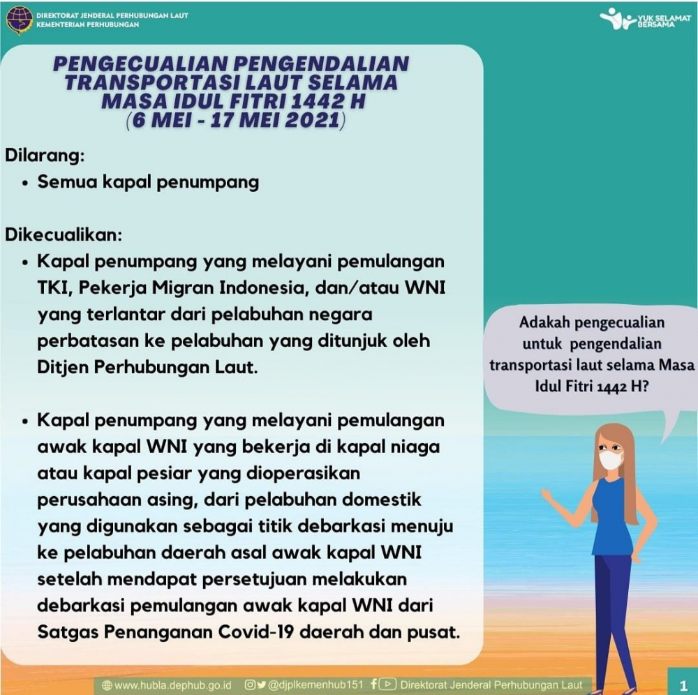 Pengendalian Transportasi Laut Berdasarkan Peraturan Menteri Perhubungan PM. 13 Tahun 2021”