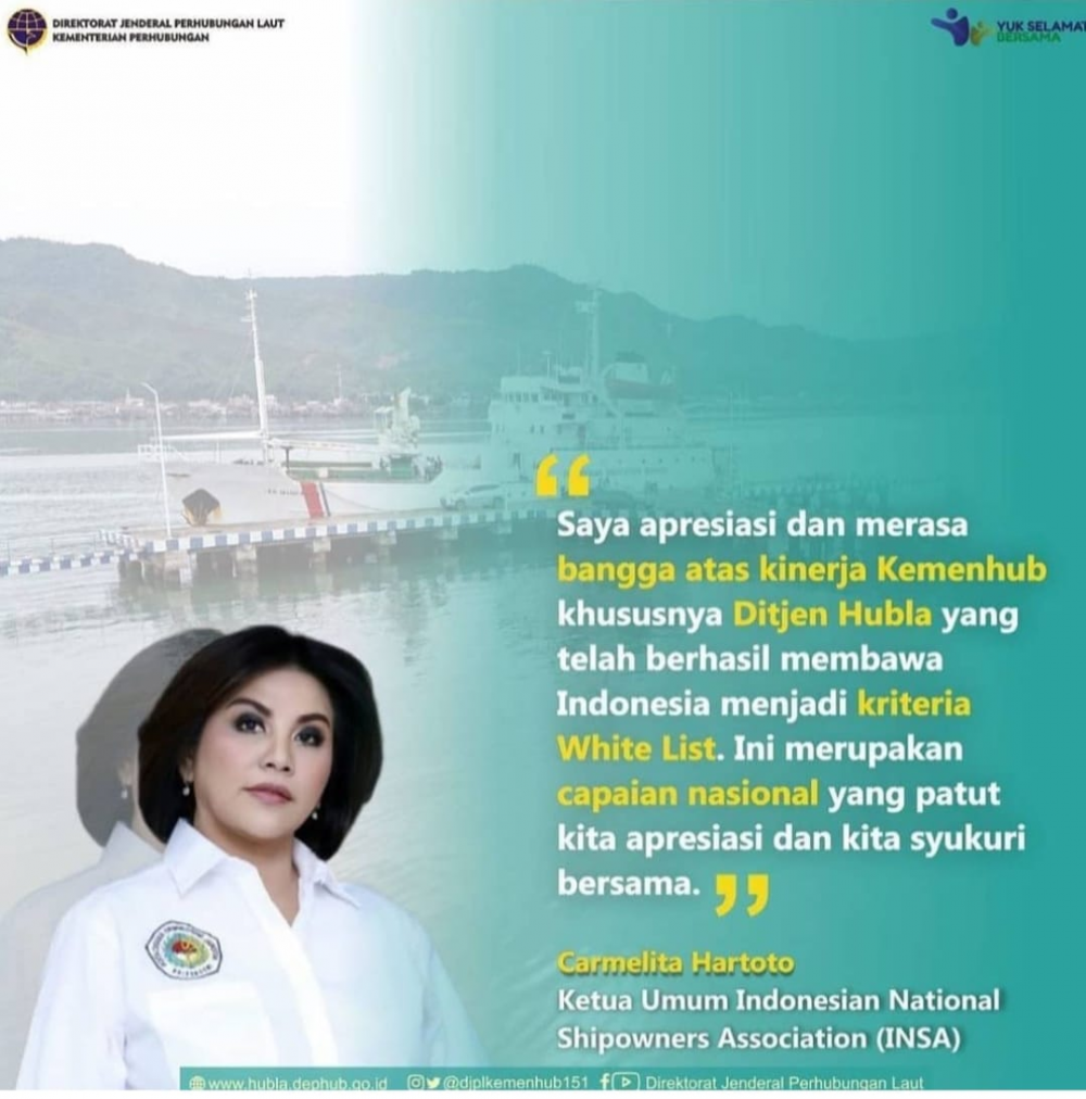 "Apa Kata Mereka Tentang Masuknya Indonesia Ke Kategori White List Tokyo MOU”