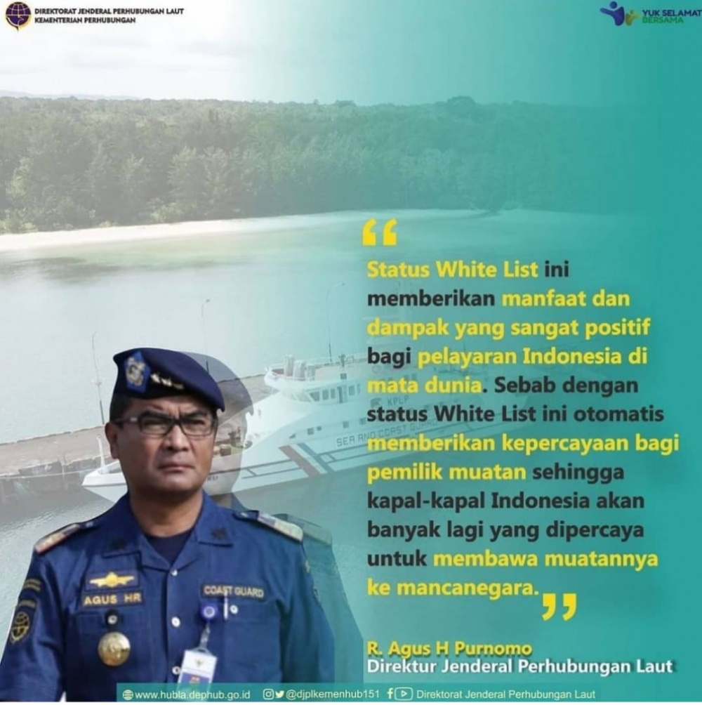 "Apa Kata Mereka Tentang Masuknya Indonesia Ke Kategori White List Tokyo MOU”