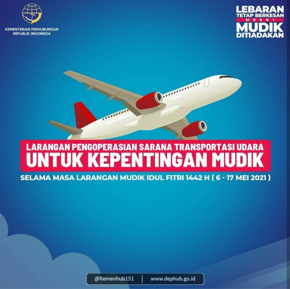 “Larangan Pengoperasian Sarana Transportasi Udara ”