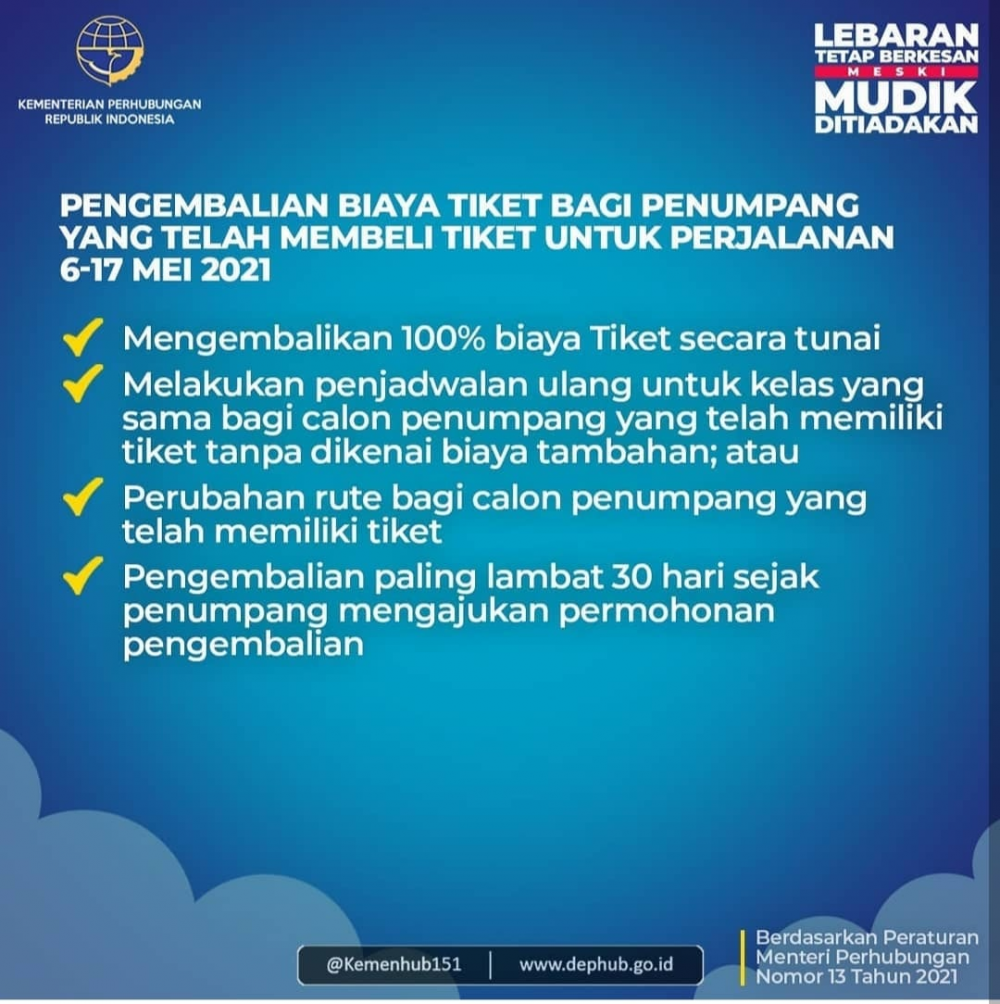 “Larangan Pengoperasian Sarana Transportasi Udara ”