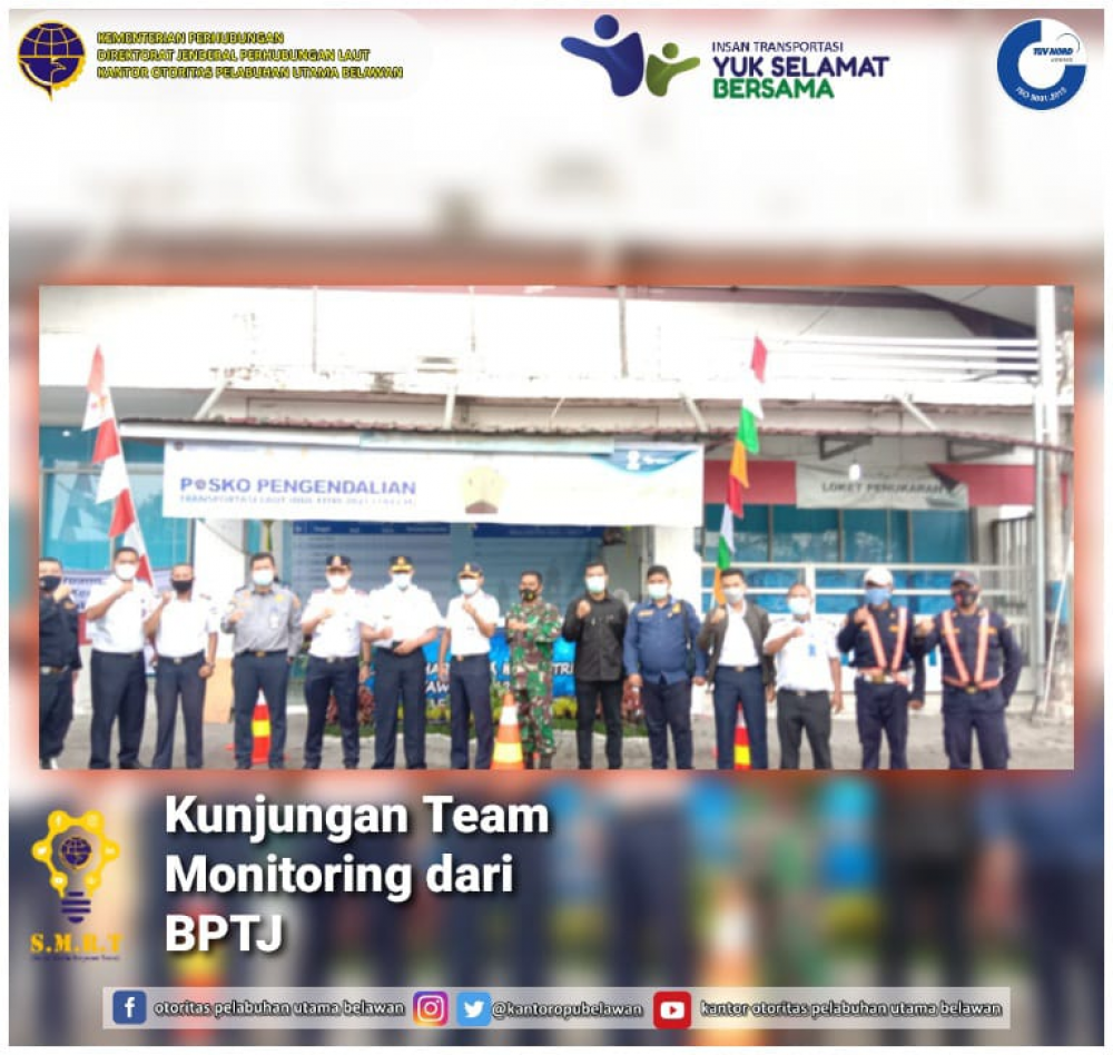 "Kunjungan Team Monitoring dari BPTJ"