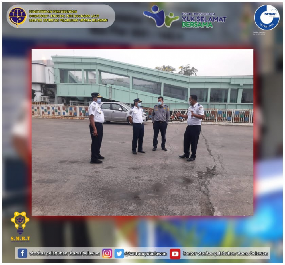 "Kunjungan Team Monitoring dari BPTJ"