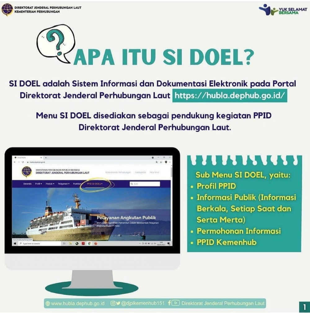 “Layanan PPID Online Melalui Si Doel”