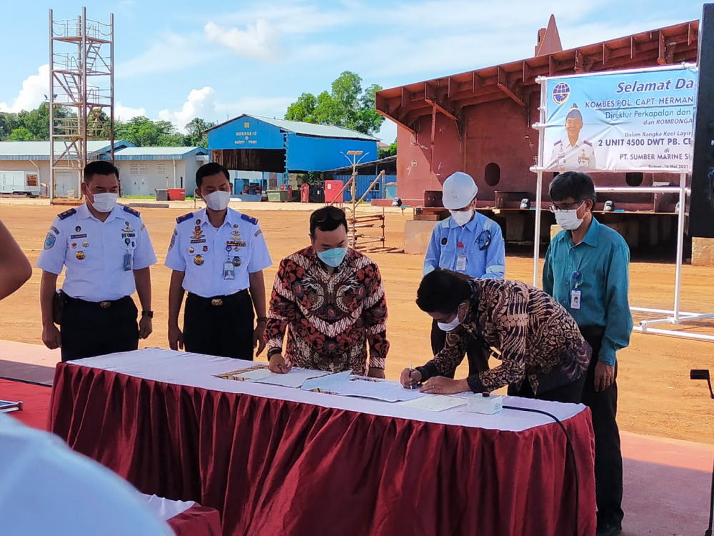 PENUHI KEBUTUHAN KAPAL KOMERSIL, KEMENHUB DORONG KOLABORASI PERUSAHAAN GALANGAN KAPAL DAN PELAYARAN NASIONAL