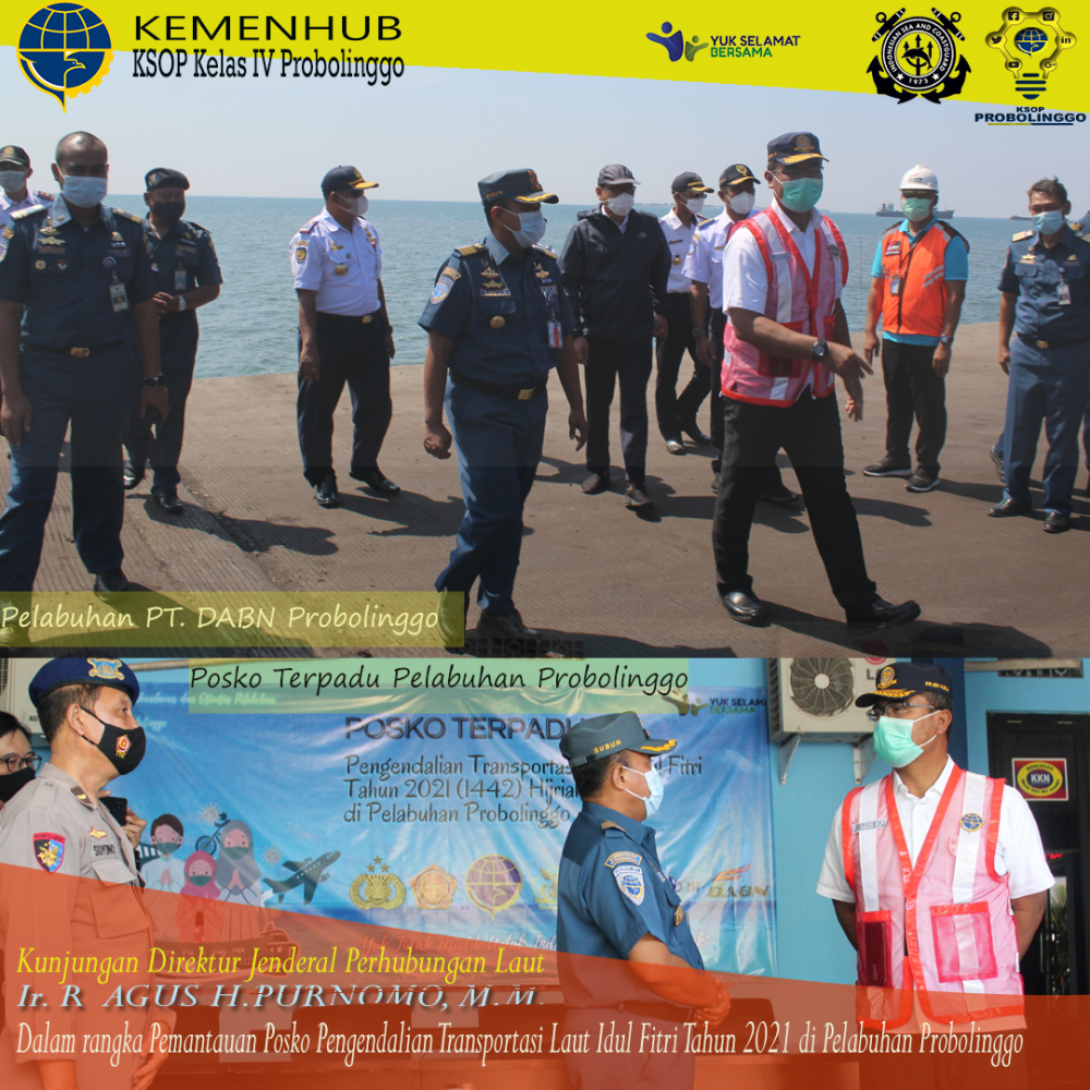 Kunjungan Direktur Jenderal Perhubungan Laut ke Pelabuhan Probolinggo