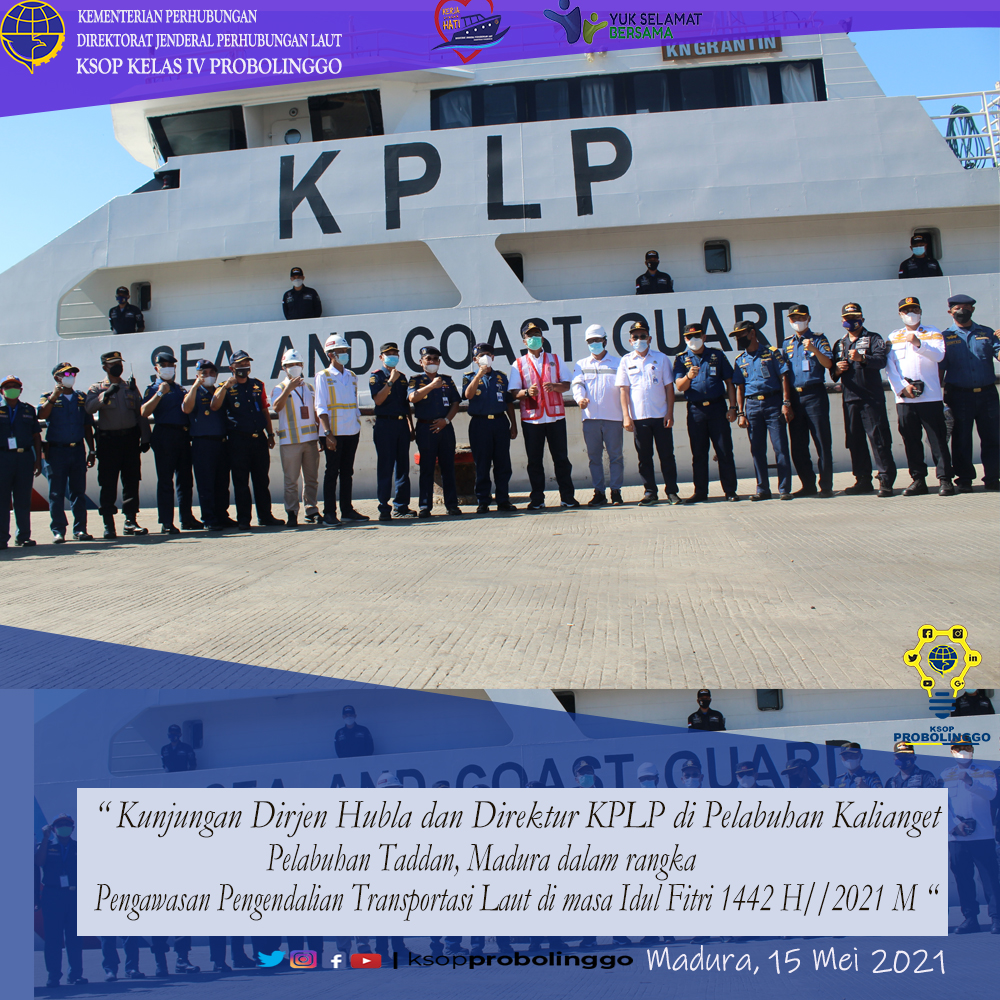 Kunjungan Dirjen Hubla ke Pelabuhan Kalianget, Taddan dan Gresik