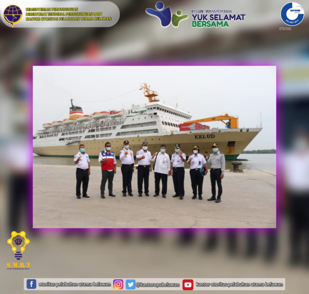 Kunjungan Inspektur III Dalam Rangka Monitoring dan Evaluasi Pengendalian Transportasi Selama Masa Idul Fitri Tahun 2021 (1442 H) Sesuai IM Nomor 3 Tahun 2021
