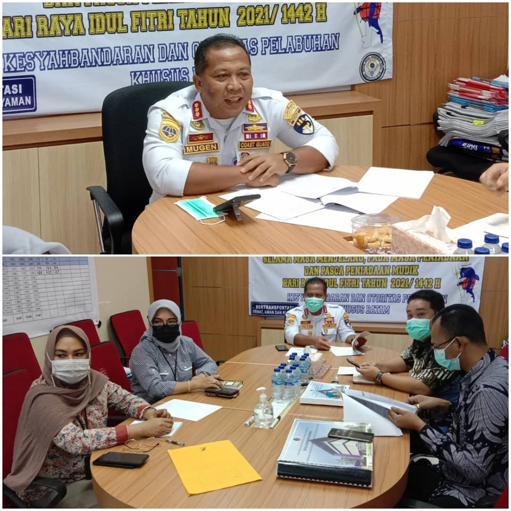 Rapat Pembahasan Kegiatan Pembangunan Gedung Kantor KSOP Khusus Batam TA. 2021-2022