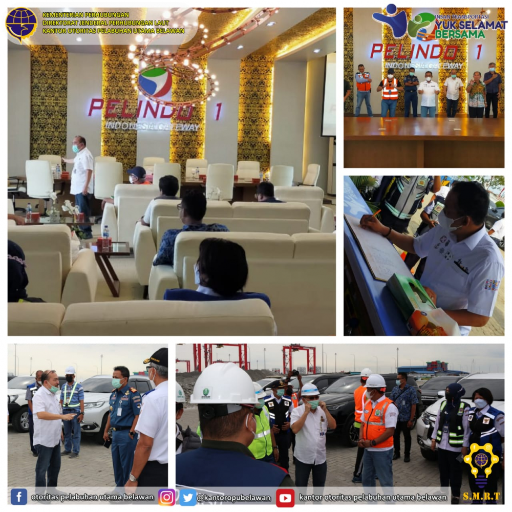 “Sesditjen Hubla Laksanakan Monitoring dan Evaluasi Kegiatan Pengendalian Transportasi dimasa Idul Fitri Tahun 2021 (1442 H) di Sumatera Utara (SUMUT)”