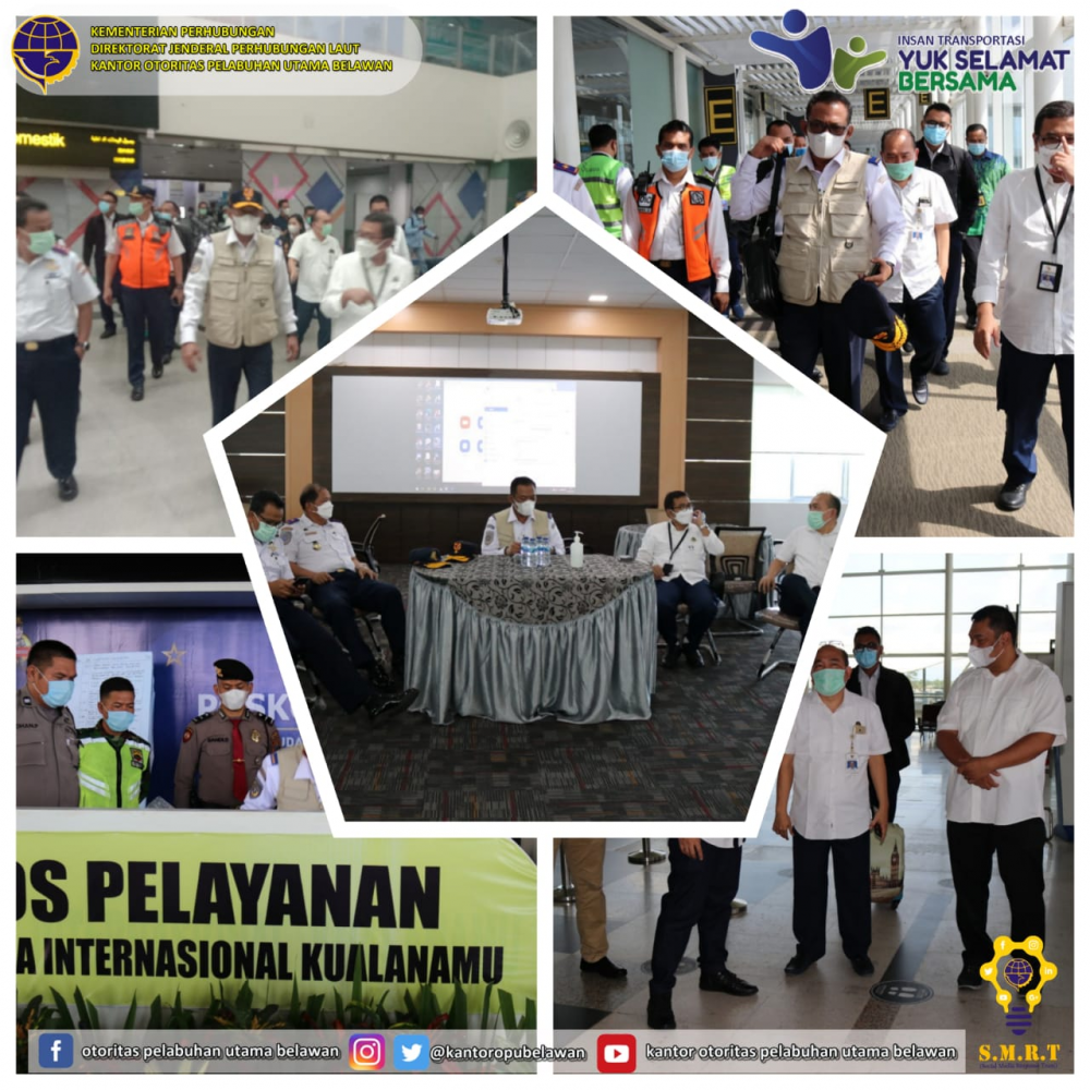 “Sesditjen Hubla Laksanakan Monitoring dan Evaluasi Kegiatan Pengendalian Transportasi dimasa Idul Fitri Tahun 2021 (1442 H) di Sumatera Utara (SUMUT)”