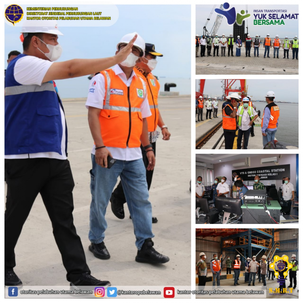 “Sesditjen Hubla Laksanakan Monitoring dan Evaluasi Kegiatan Pengendalian Transportasi dimasa Idul Fitri Tahun 2021 (1442 H) di Sumatera Utara (SUMUT)”